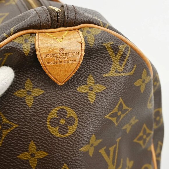 LOUIS VUITTON MONOGRAM SPEEDY 40 DUFFLE HANDBAG M41522 VI883 YQ01022 - Picture 4 of 8